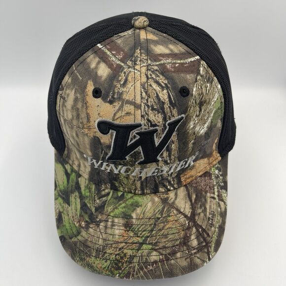 Winchester Camouflage Hat Cap Snapback Brown Camo Guns Rifles Adjustable - Picture 3 of 12